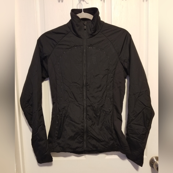 lululemon athletica Jackets & Blazers - Lululemon Jacket Women's Size 4 Color Black Zip Up